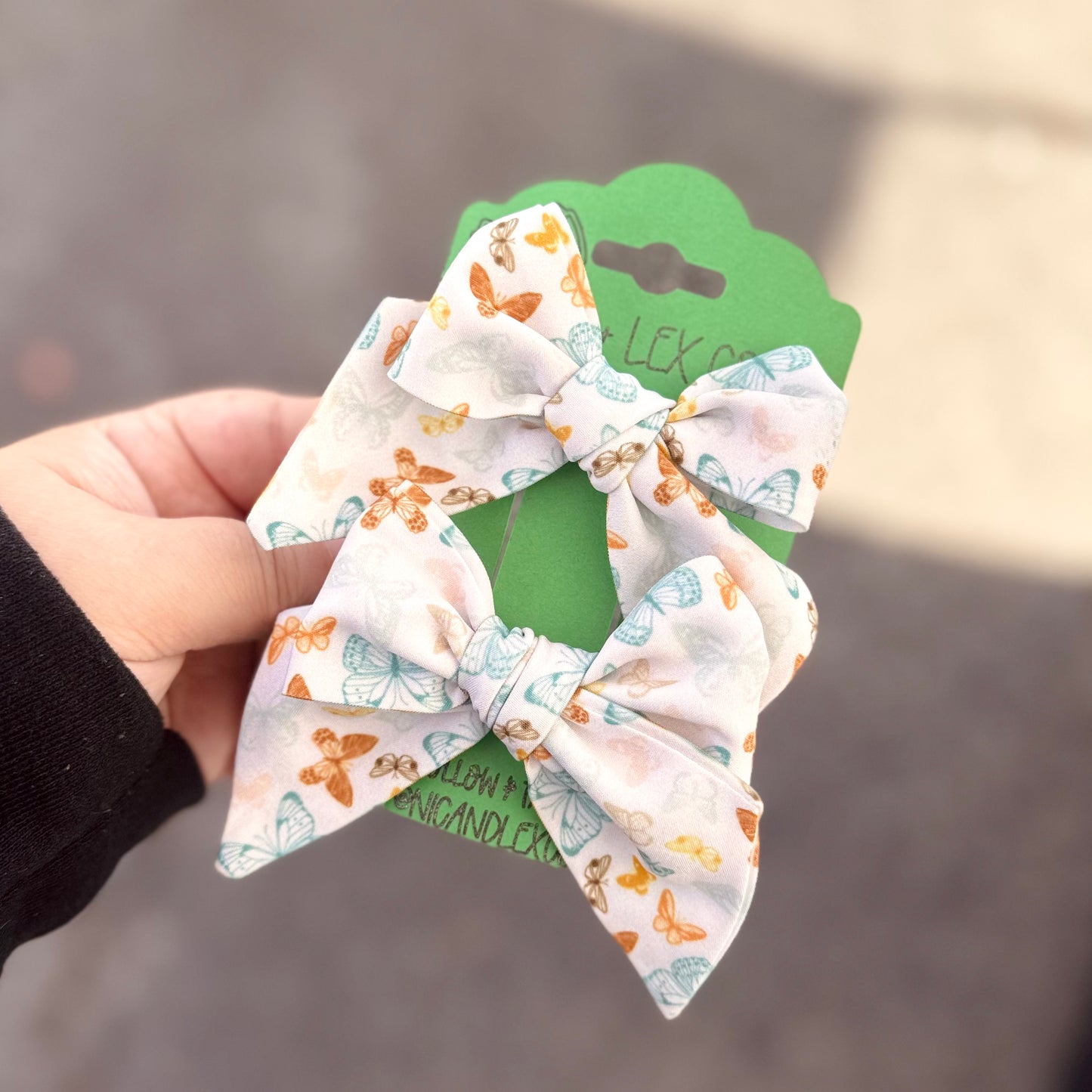 Small Pinwheel/Fable Bow - Fabric