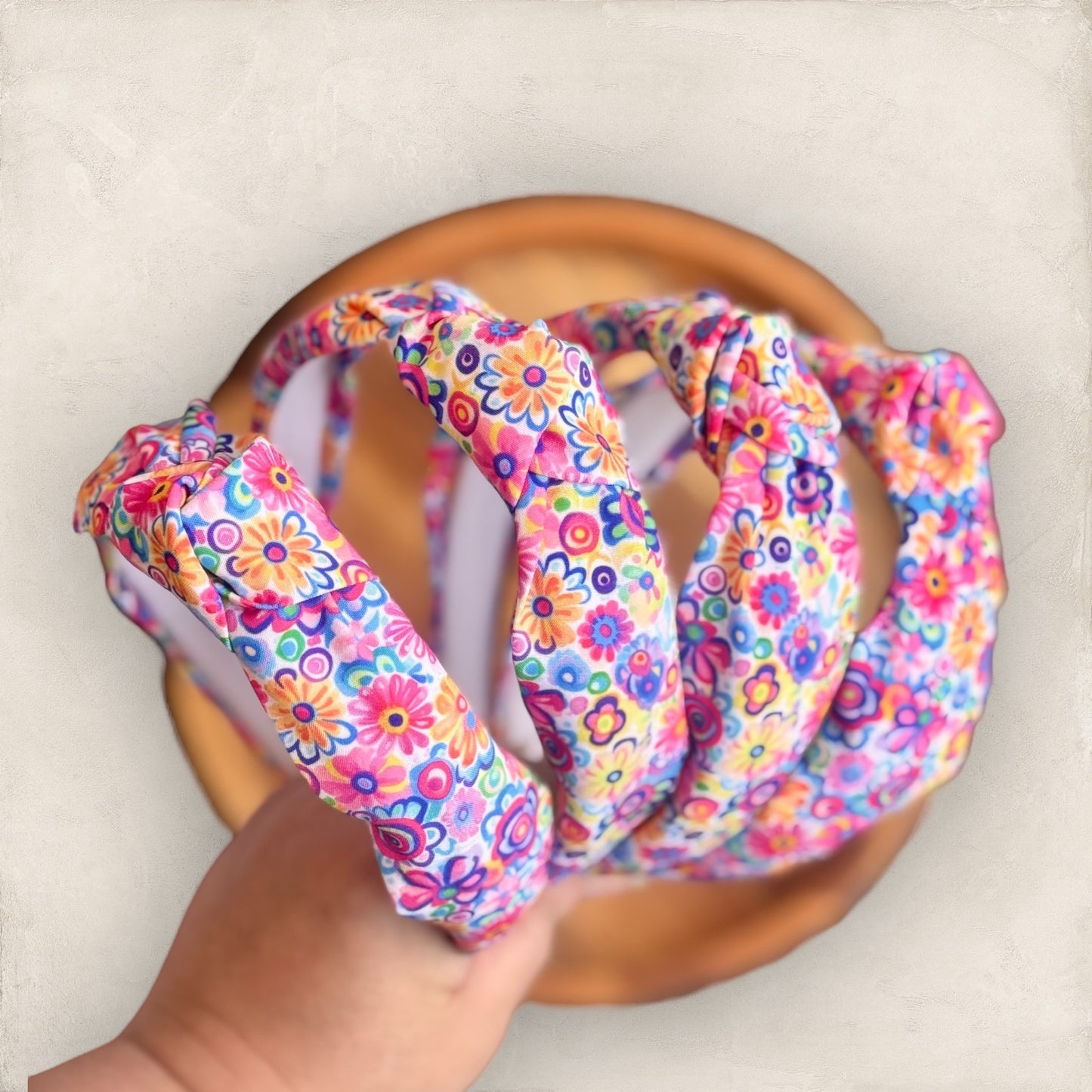 Bright Floral | Knotted Headband