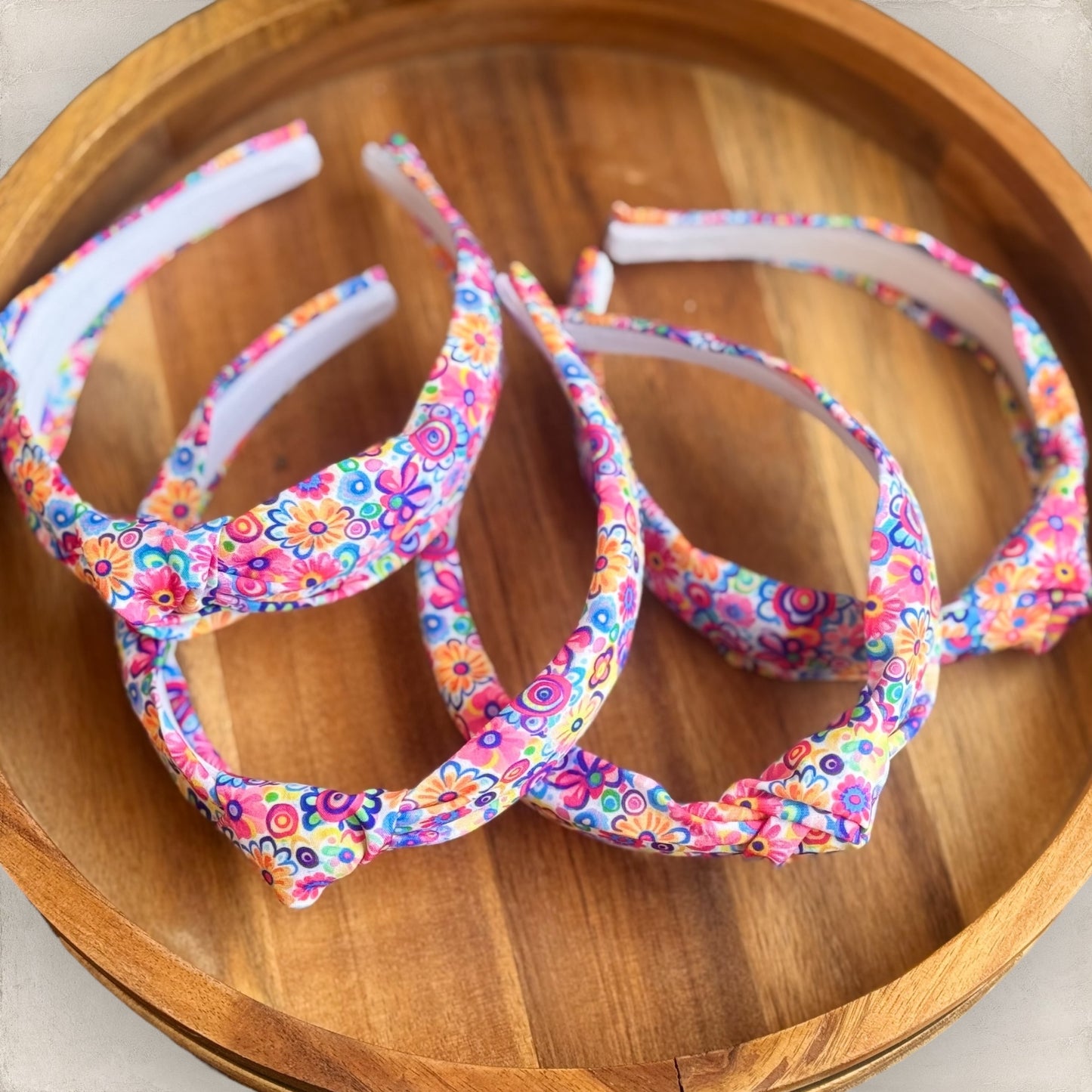 Bright Floral | Knotted Headband