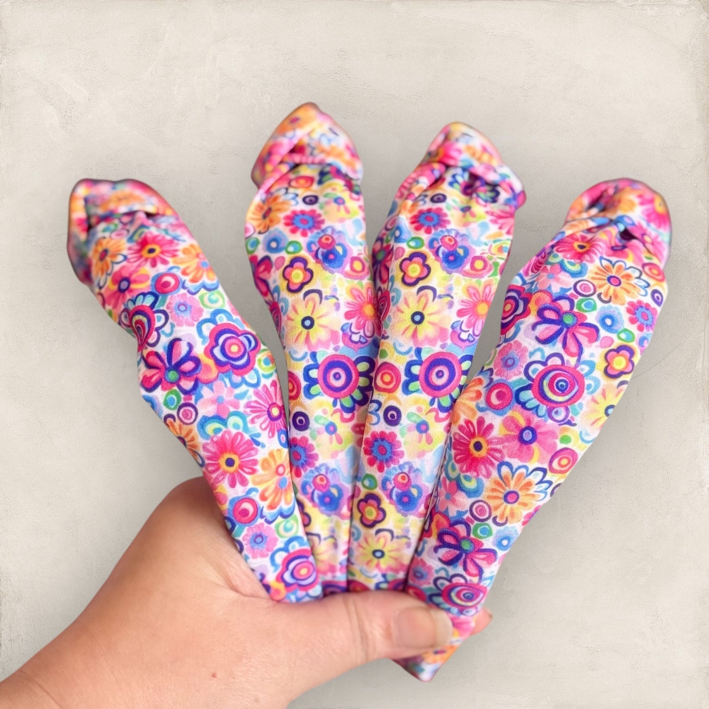 Bright Floral | Knotted Headband