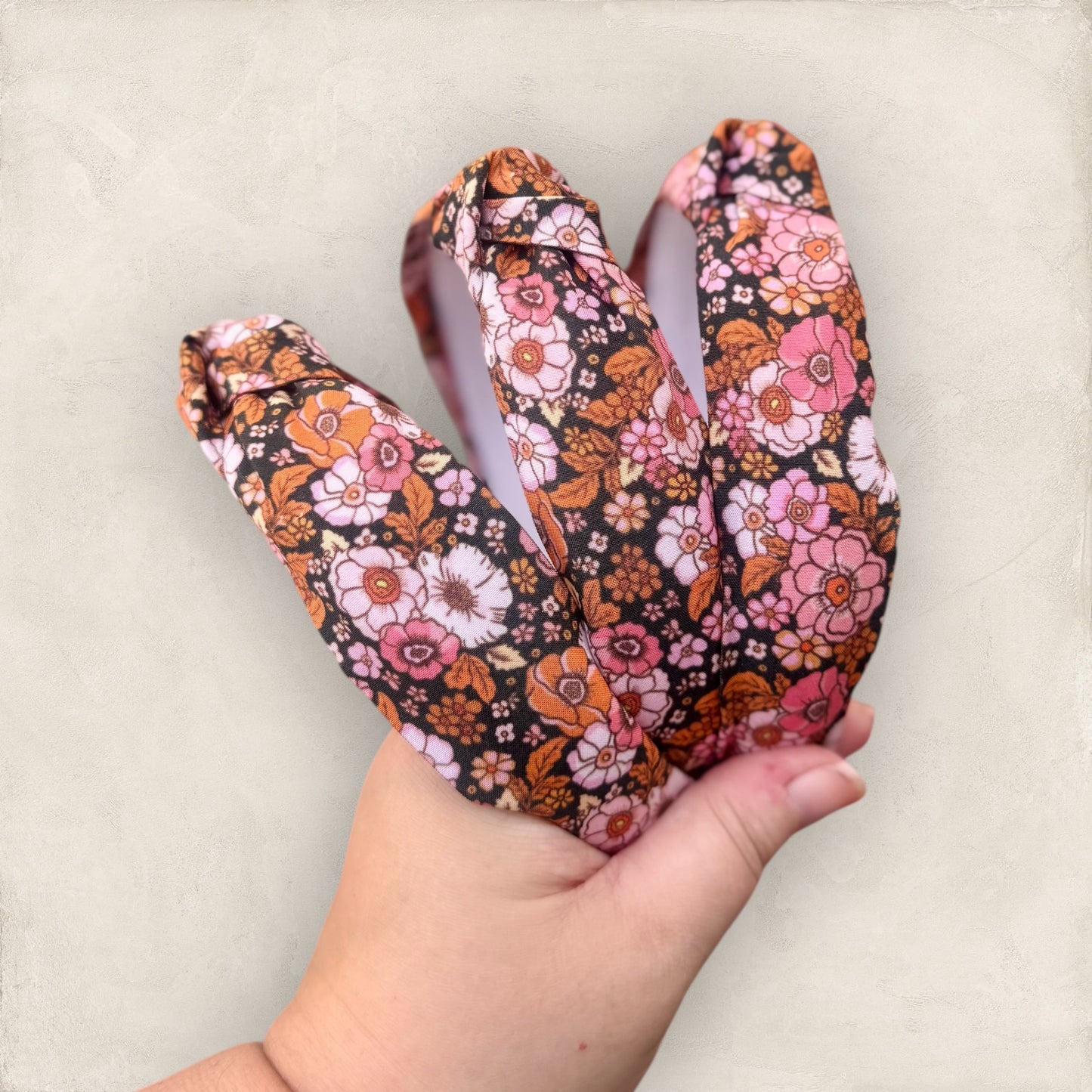 Autumn Floral | Knotted Headband