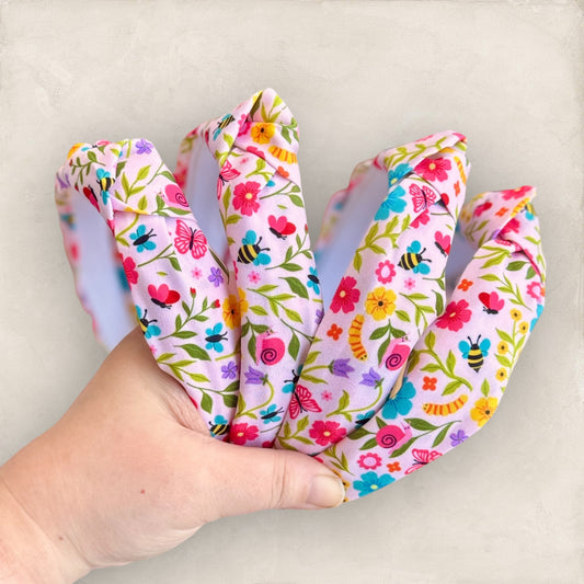 Springtime Floral | Knotted Headband