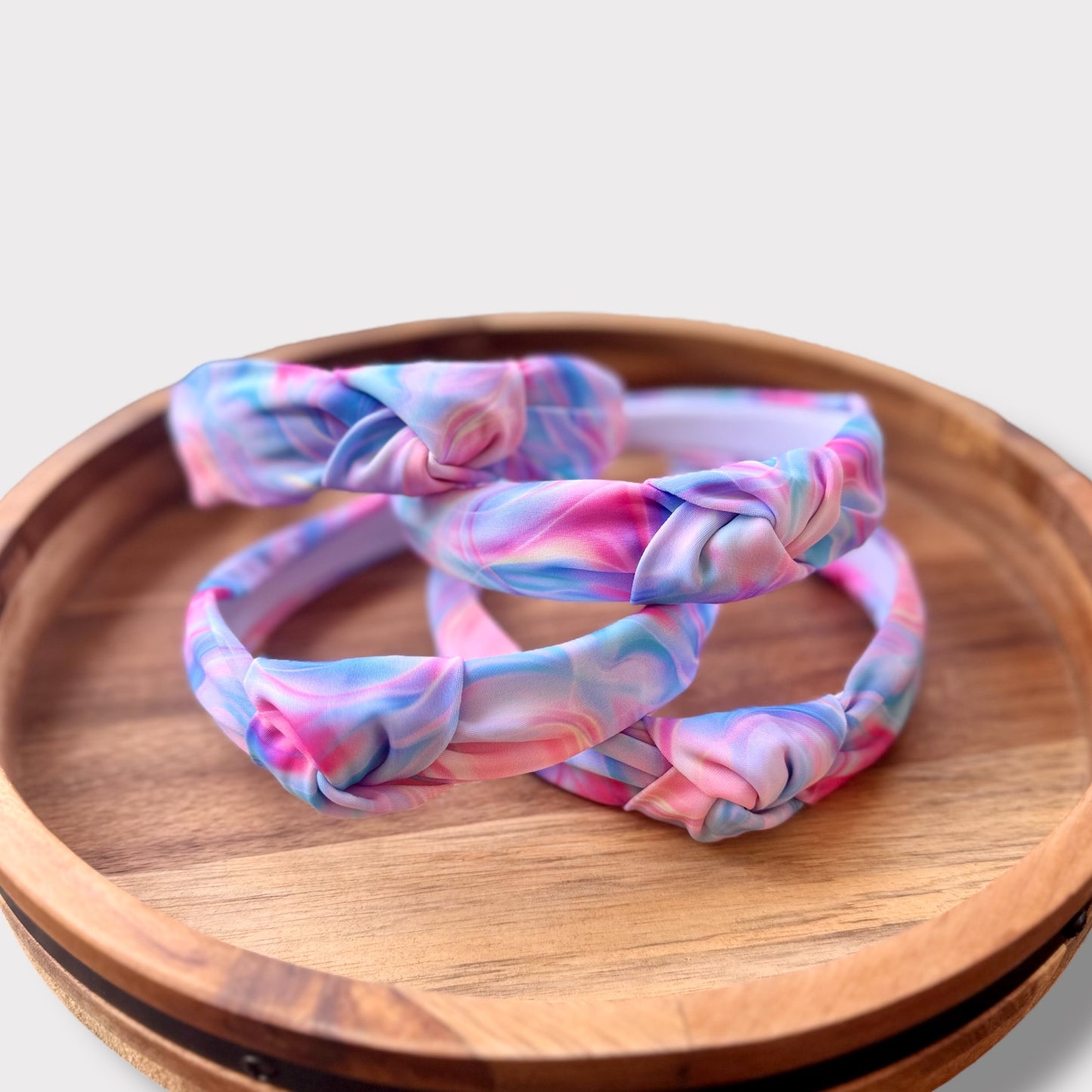 Iridescent Seas | Knotted Swim Headband